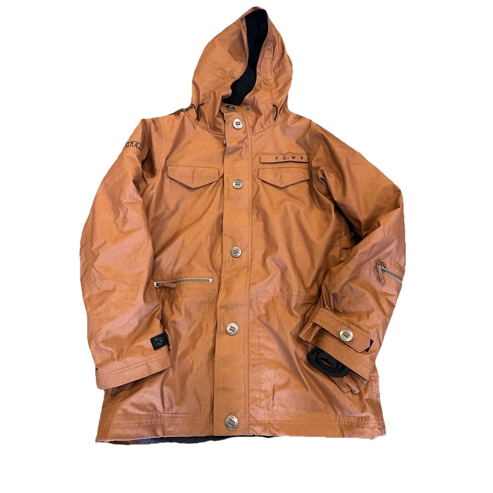 Nikita Women's Primaloft Ski Jacket Size‎ Medium Dark Orange